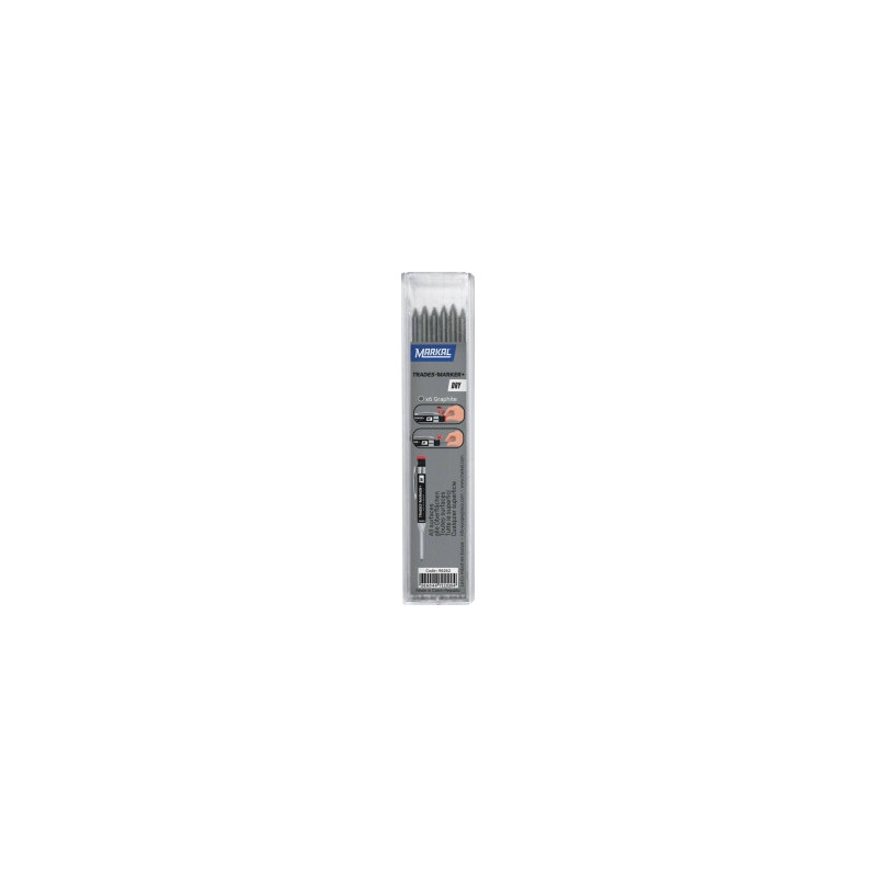 PACK DE 6 MINES DE RECHANGE GRAPHITE POUR PORTE MINE