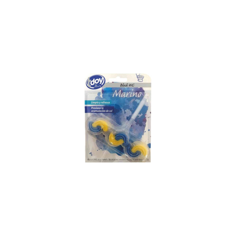 BLOC POUR CUVETTE WC FRAÎCHEUR MARINE