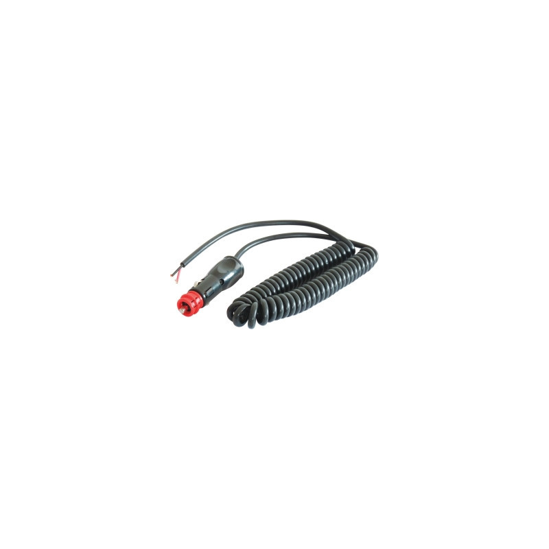 CORDON SPIRALE AVEC PRISE ALLUME-CIGARE POUR GYROPHARE 3M