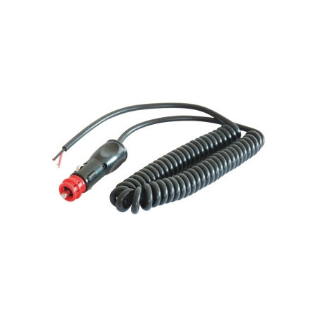 CORDON SPIRALE AVEC PRISE ALLUME-CIGARE POUR GYROPHARE 3M