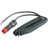 CORDON SPIRALE AVEC PRISE ALLUME-CIGARE POUR GYROPHARE 3M