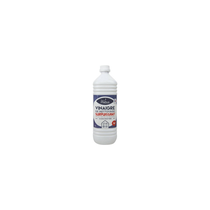 BIDON 1L VINAIGRE DE NETTOYAGE SURPUISSANT 14 DEGRES