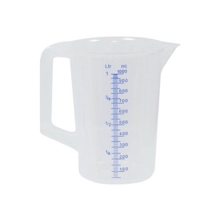 Mesure graduée 1L PRESSOL translucide polypropylène_ref SOD10357