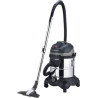 ASPIRATEUR 20L EAU & POUSSIERES 1200W CUVE METAL