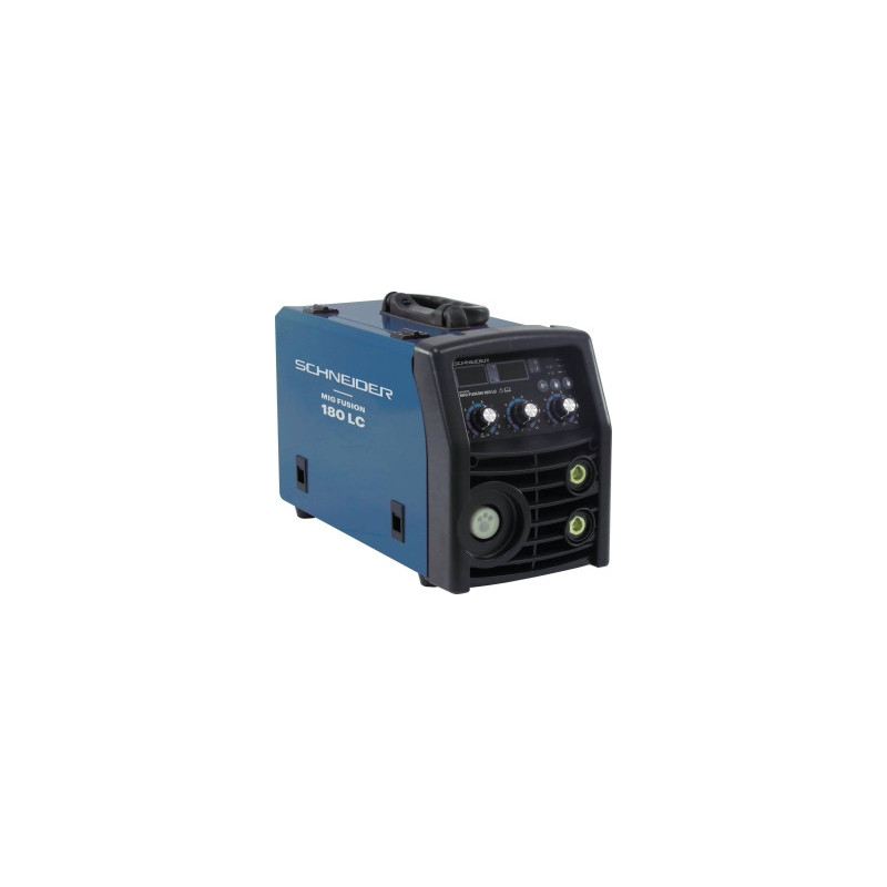 Poste à souder inverter SCHNEIDER MIG Fusion 180LC / 180A avec affichage digital_ref SOD50475