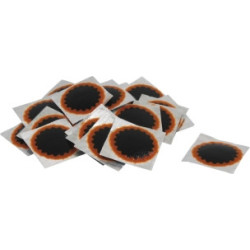 RUSTINE POUR CHAMBRE À AIR RONDE 33MM N°1 - BLISTER DE 10 PIECES