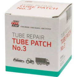 RUSTINE POUR CHAMBRE À AIR RONDE 54MM N°3 - BLISTER DE 10 PIECES