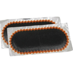 RUSTINE POUR CHAMBRE À AIR OVALE 150X75MM N°7B - BLISTER DE 2 PCS