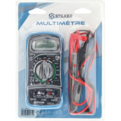 Multimètre digital professionnel STILKER avec écran 4 chiffres_ref SOD09232-1