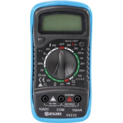 Multimètre digital professionnel STILKER avec écran 4 chiffres_ref SOD09232-2