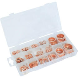 Coffret de 160 joints cuivre STILKER Ø 6 à 28 mm_ref SOD12930