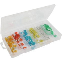 Coffret 120 mini‑fusibles STILKER 5 A‑30 A_ref SOD14100
