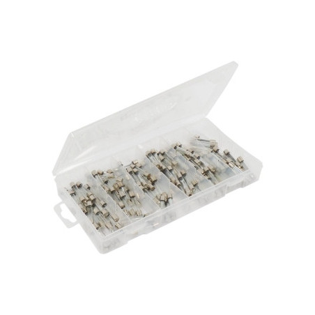 Coffret 120 fusibles en verre STILKER 5 A‑30 A_ref SOD14101
