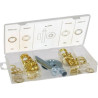 Coffret 100 œillets STILKER avec rondelles et outils_ref SOD14113