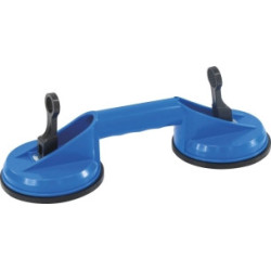 Ventouse double STILKER 80 kg avec poignée_ref SOD71208