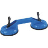 Ventouse double STILKER 80 kg avec poignée_ref SOD71208