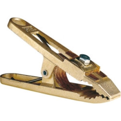 PINCE DE MASSE LAITON 400A POUR CÂBLE 70/95MM²