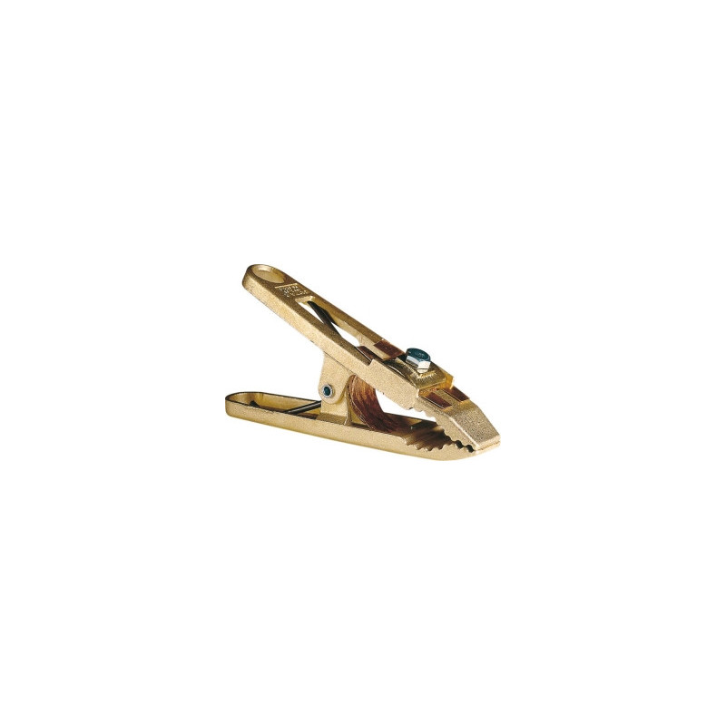 PINCE DE MASSE LAITON 400A POUR CÂBLE 70/95MM²