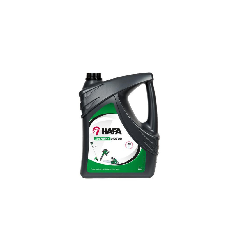 Huile moteur 2 Temps EDENWAY MOTOR 5L HAFA bidon avec bec verseur_ref 3503