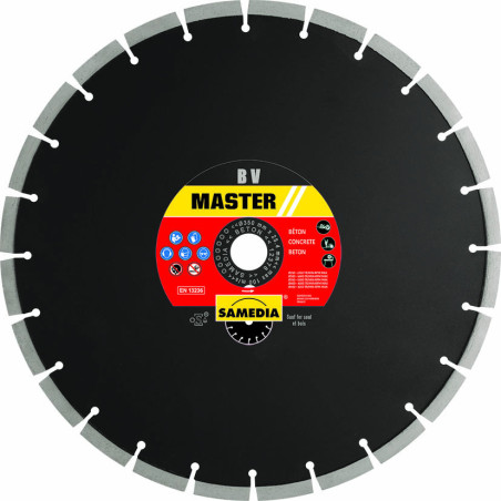 DISQUE DIAMANT D125 BETON MASTER BV