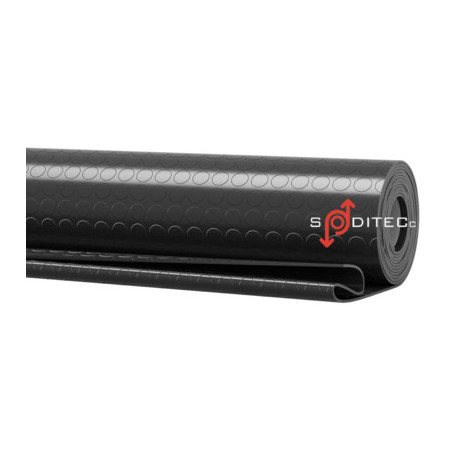 Tapis pastillé noir épaisseur 3 mm SODITECC_ref TPAST3