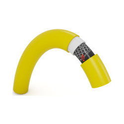 Tuyau d’arrosage Tricoespir® Jaune Ø25 mm Soditecc PVC anti-torsion_ref TUY508