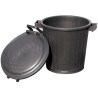 POUBELLE DE CHANTIER PLASTIQUE - 75 LITRES