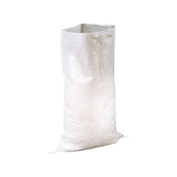 SAC A GRAVATS 70 LITRES POLYPRO BLANC 55X95CM