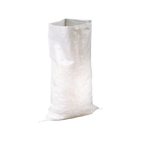 SAC A GRAVATS 70 LITRES POLYPRO BLANC 55X95CM