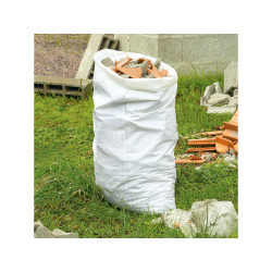 SAC A GRAVATS 70 LITRES POLYPRO BLANC 55X95CM