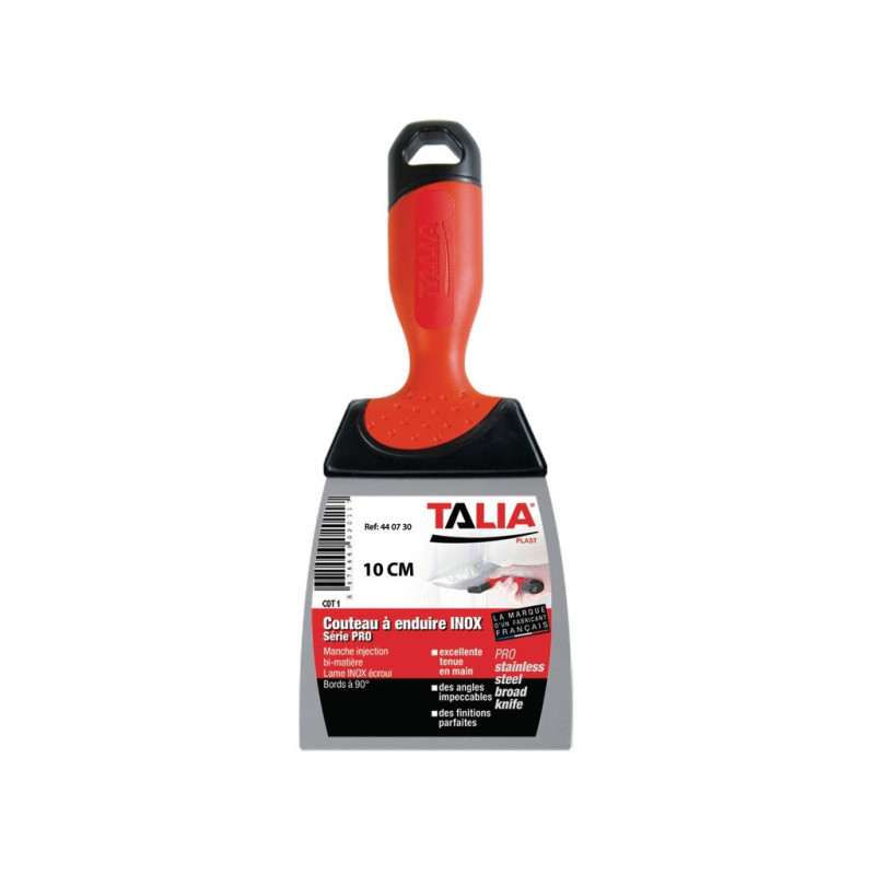 COUTEAU A ENDUIRE INOX 10CM