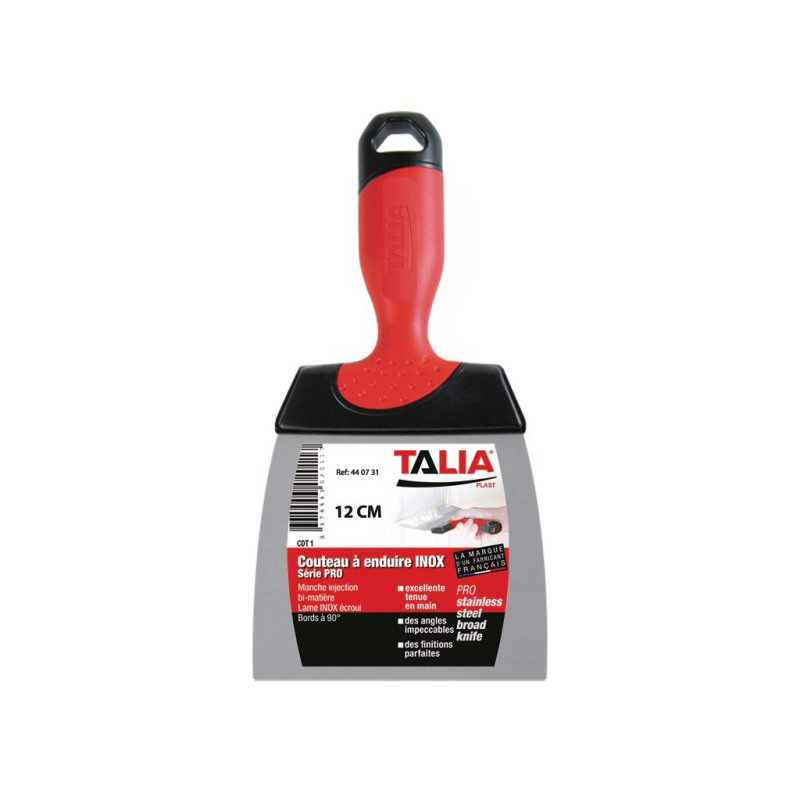 COUTEAU A ENDUIRE INOX 12CM