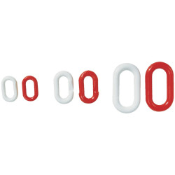 MAILLON RAPIDE SPIRALE N°8 ROUGE