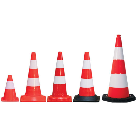 CONE DE SIGNALISATION FLUO 30CM