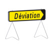PANNEAU DEVIATION FLECHE AMOVIBLE KD22A - 1000x300