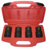 Coffret de 4 douilles à chocs longues 1" Cedrey_ref H0095