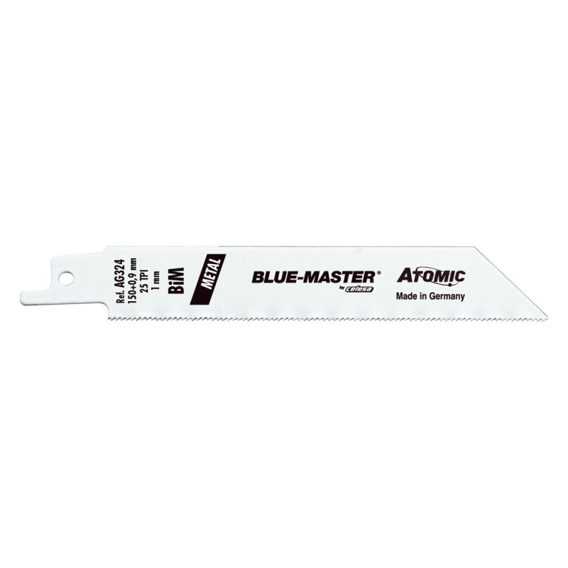 Lames scie sabre Blue Master bi métal 130mm TPI 25_ref AG324