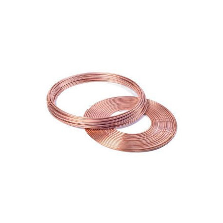 Tube cuivre recuit Eurogeste Ø6,35 mm pour tuyau de frein_ref 218EB039