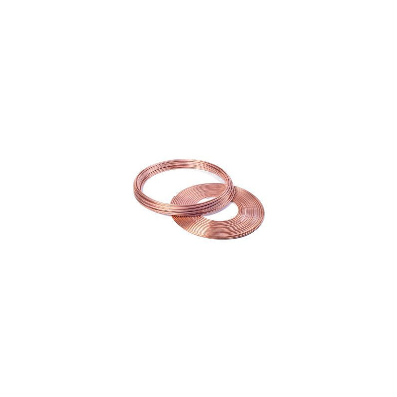 Tube cuivre recuit Eurogeste Ø8 mm pour tuyau de frein_ref 218EB043