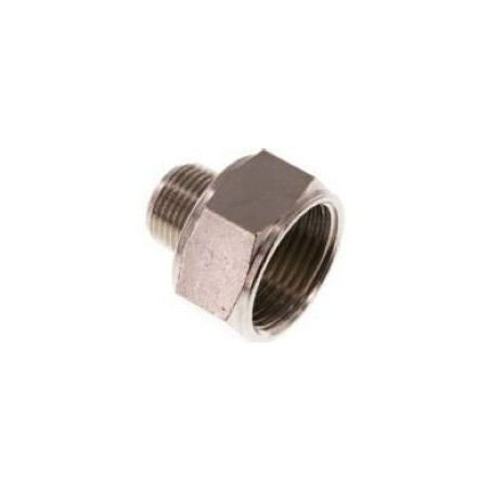 Réduction mâle/femelle laiton Eurogeste 1/8" - 1/4" raccord fileté_ref 105VU014