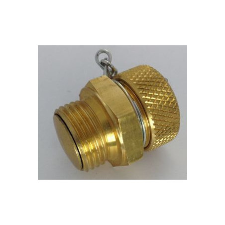Bouchon de vidange à clapet Eurogeste M18x1,5 avec capuchon_ref 209EB200