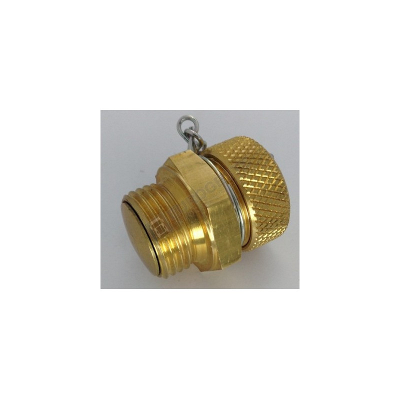Bouchon de vidange à clapet Eurogeste M26x1,5 avec capuchon_ref 209EB207