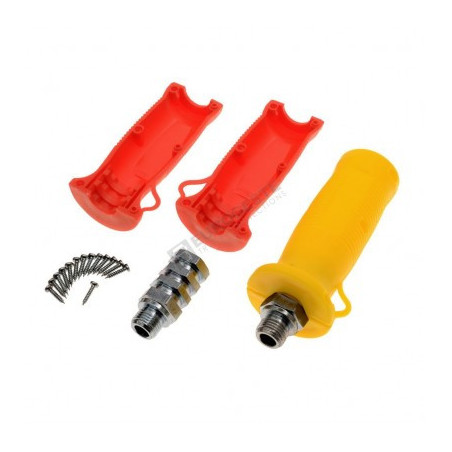 Kit poignées Eurogeste pour serpentin air avec adaptateurs_ref 211EB600