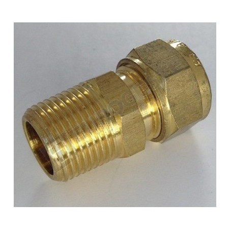 Raccord union mâle Eurogeste 1/4" - tube Ø6,35 mm_ref 222EB049