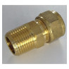 Raccord union mâle Eurogeste 1/2" - tube Ø12,7 mm_ref 222EB076