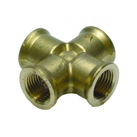 Raccord Croix égale taraudage M16x1,5 Eurogeste pour hydrauliques_ref 251FR474