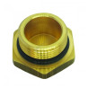 Bouchon laiton Eurogeste M22x1,5 avec joint torique_ref 251FR515