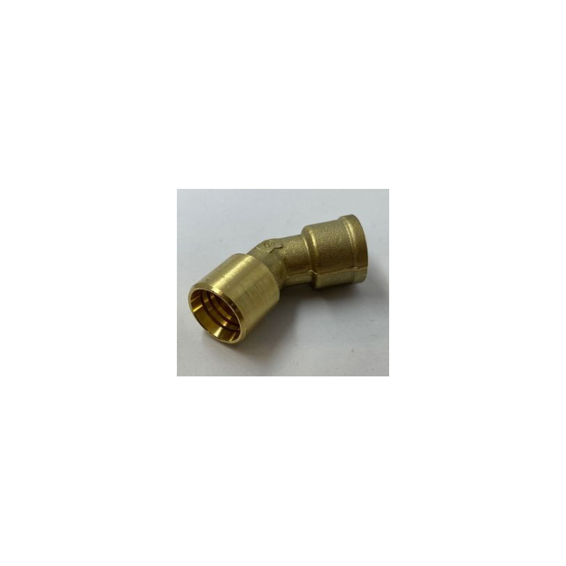 Raccord coude 135° Eurogeste avec pivot taraudage M16x1,5_ref 252FT124