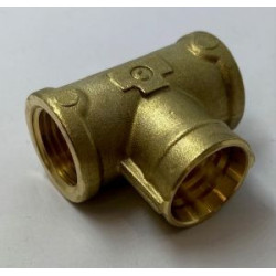 Raccord Té symétrique Eurogeste avec pivot en bas et deux taraudages_ref 252FT134