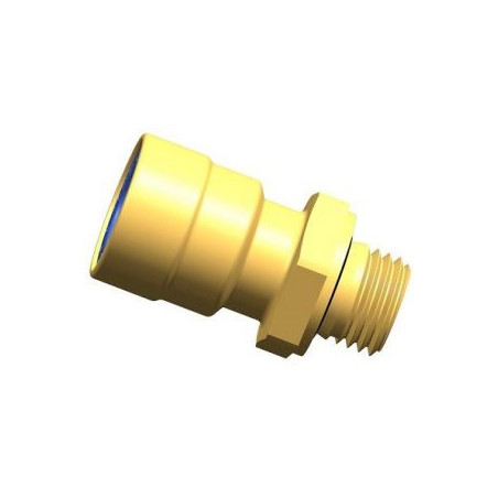 Raccord union mâle Eurogeste M22x1,5 pour tube Ø8x10_ref 258FR045